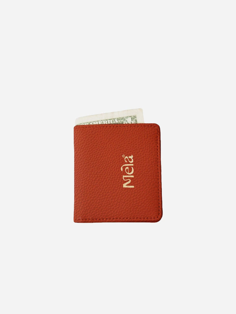 Mela Luca Apple Leather Vegan Wallet | Cognac Cognac