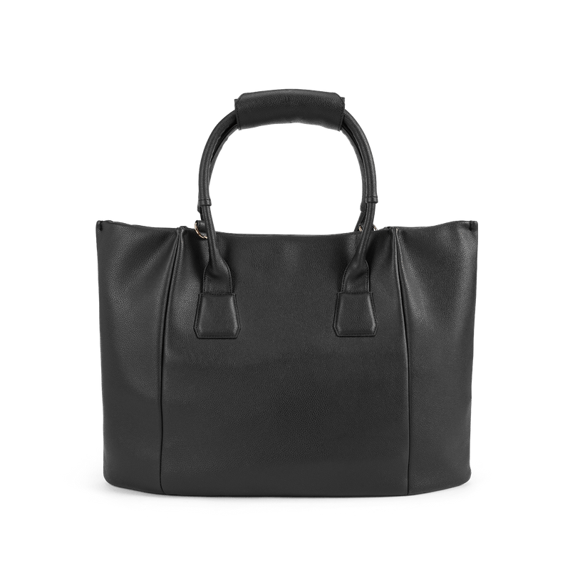 Melina Bucher Angel Extra Large Vegan Leather Shopper Bag | Black