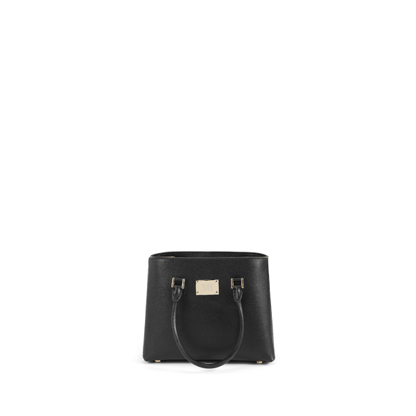 Melina Bucher Bailey Mirum® Leather Vegan Handbag | Black