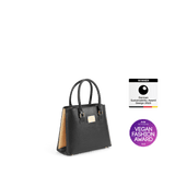 Immaculate Vegan - Melina Bucher Bailey Mirum® Leather Vegan Handbag | Black