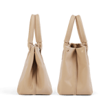 Immaculate Vegan - Melina Bucher Indy Vegan Leather Tote Bag | Beige