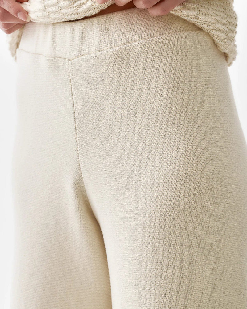 Mila.Vert Knitted Organic Cotton Long Trousers | Multiple Colours