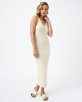Immaculate Vegan - Mila.Vert Knitted ribbed strap dress