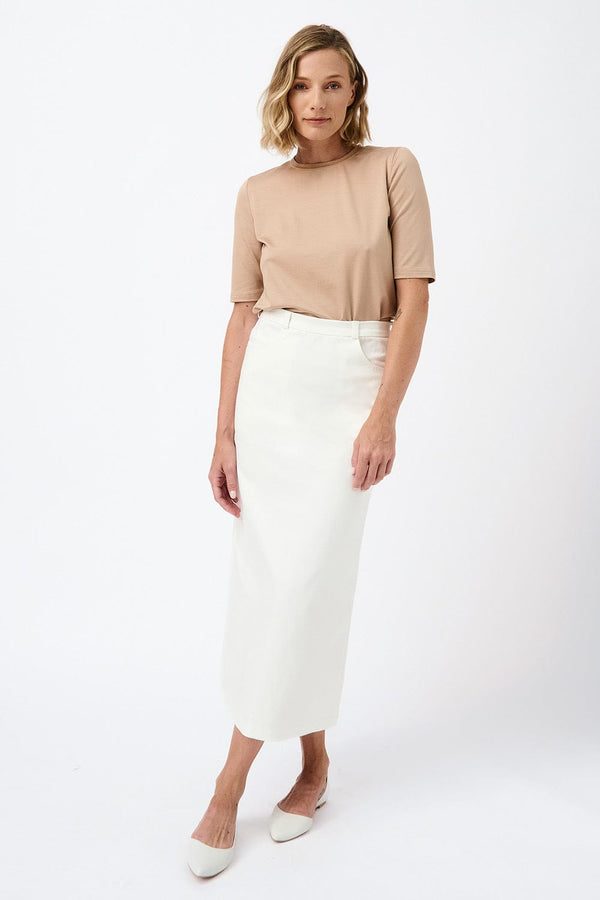 Mila.Vert Maxi denim skirt