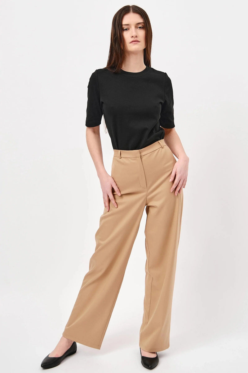 Mila.Vert Relaxed-Fit Bamboo Trousers | Multiple Colours