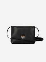 Mio Mojo Angelica Corn Leather Crossbody Bag | Black
