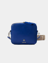 Immaculate Vegan - Mio Mojo Dalila Apple Leather Vegan Crossbody Bag | Cobalt Blue Cobalt Blue
