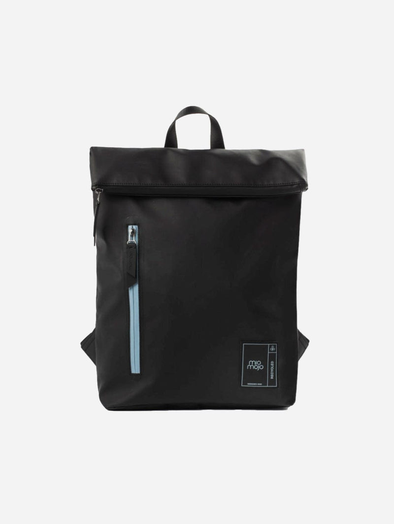 Mio Mojo Leonardo Recycled PET Waterproof Vegan Backpack | Black