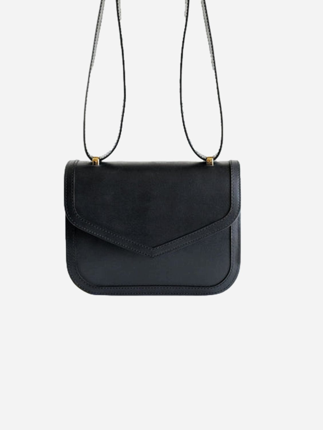 Maya MIRUM® Leather Vegan Crossbody Bag | Black – Immaculate Vegan