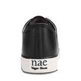Immaculate Vegan - NAE Vegan Shoes Clove Black Vegan Sneakers Low-Top Lace-Up
