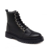 Immaculate Vegan - NAE Vegan Shoes Harley - Black lace-up boot