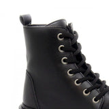 Immaculate Vegan - NAE Vegan Shoes Harley - Black lace-up boot