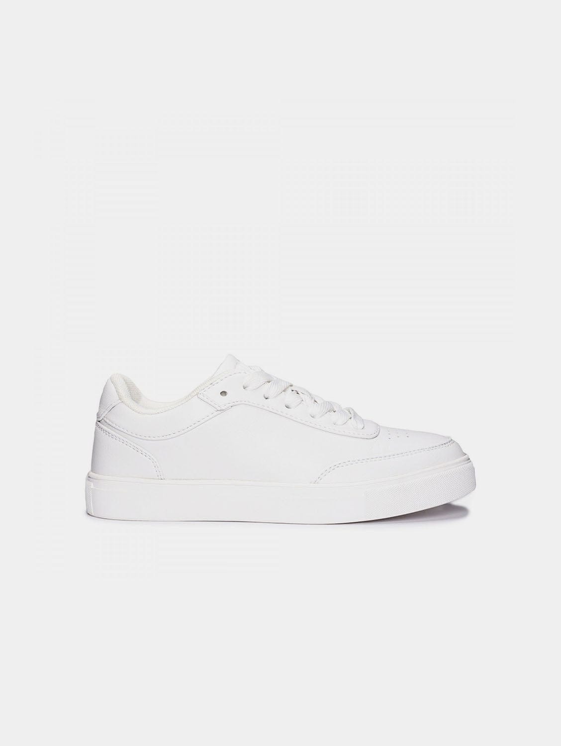 Pole Vegan Leather Unisex Sneakers | White – Immaculate Vegan