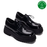 NAE Vegan Shoes Winni Black vegan chunky platform shoes