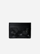 Immaculate Vegan - Oliver Co. London Premium Slim Apple Leather Vegan Cardholder | Black Camo Black Camo