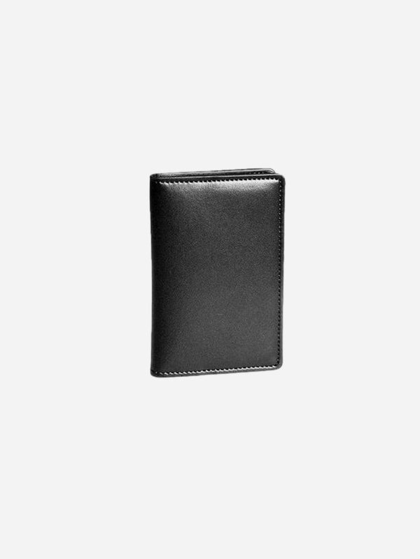 Oliver Co. London Premium RFID Apple Leather Compact Vegan Wallet | Black Black