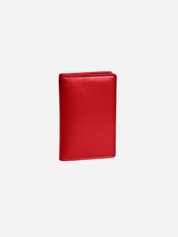 Oliver Co. London Premium RFID Apple Leather Compact Vegan Wallet | Chilli Red Chilli Red / No