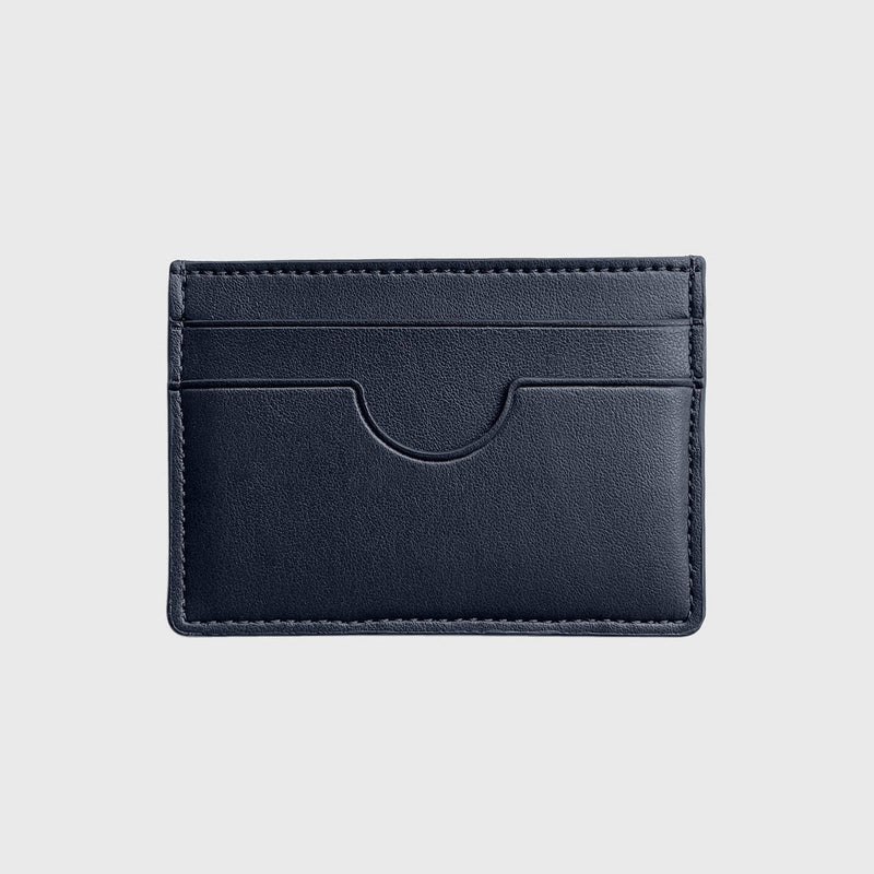 Oliver Co. London Premium Slim Card Holder (Coastal Blue / No) Coastal Blue / No