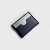 Immaculate Vegan - Oliver Co. London Premium Slim Card Holder (Coastal Blue / No) Coastal Blue / No