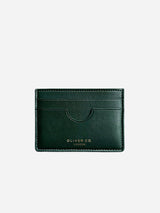 Immaculate Vegan - Oliver Co. London Premium Slim Apple Leather Vegan Cardholder | Forest Green Forest Green