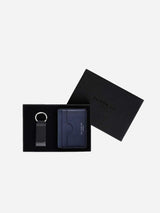 Oliver Co. London Slim Apple Leather Vegan Cardholder Gift Set | Coastal Blue