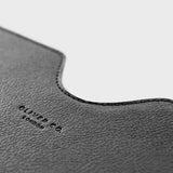 Immaculate Vegan - Oliver Co. London Slim Apple Leather Vegan Laptop Sleeve | Black 13"-16" Options