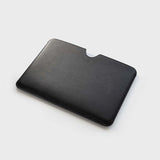 Oliver Co. London Slim Apple Leather Vegan Laptop Sleeve | Black 13"-16" Options