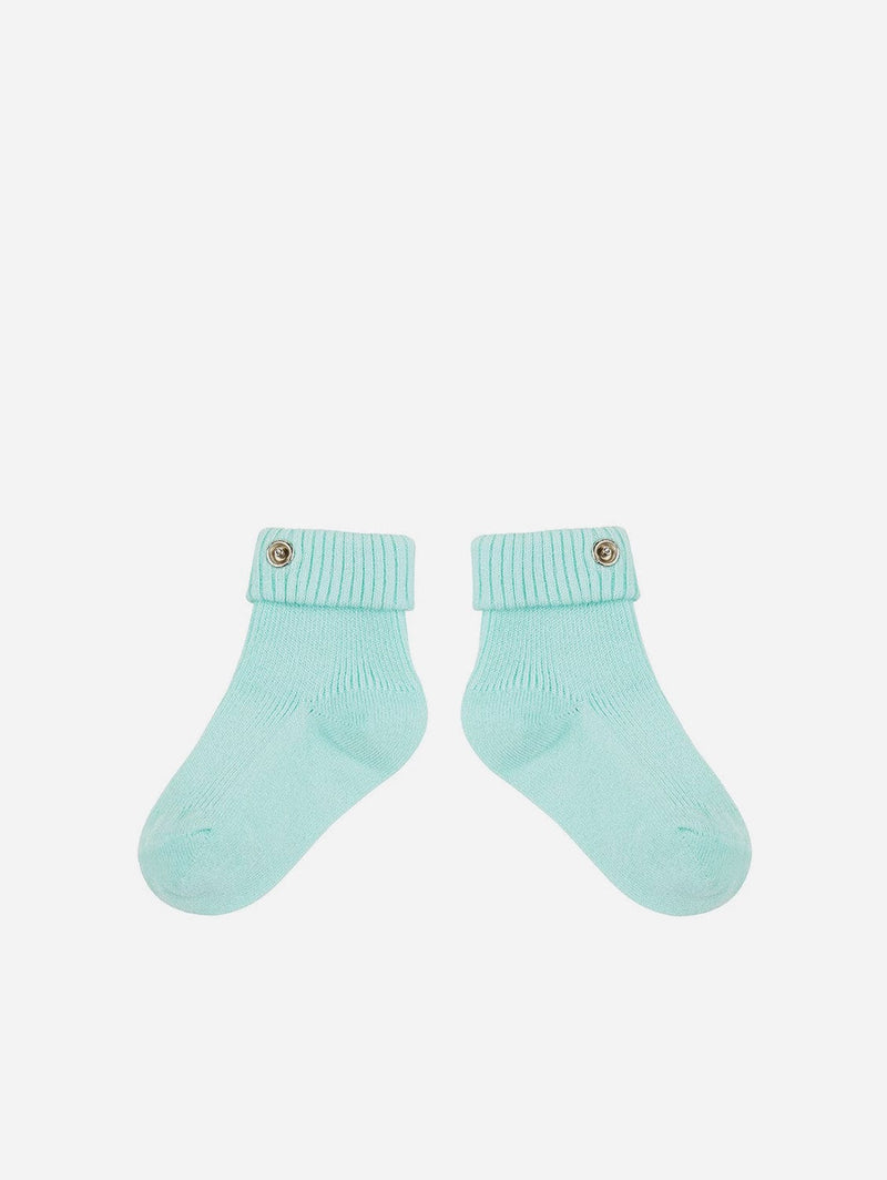 Pop My Way Organic Cotton Socks | Mint