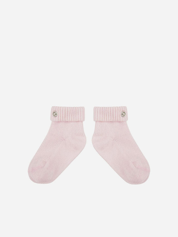 Pop My Way Organic Cotton Socks | Pink Pink / 0-6 months