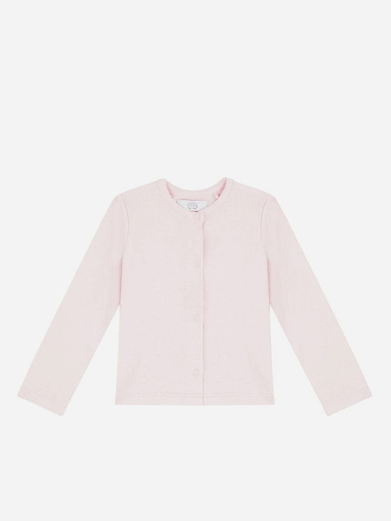 Pop My Way Organic Cotton Cardigan | Pink Pink / 12-18 months