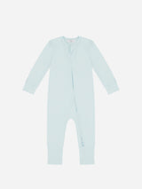 Immaculate Vegan - Pop My Way Organic Cotton Zippered Sleepsuit | Sky Blue Sky Blue / 0-3 months