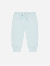 Immaculate Vegan - Pop My Way Organic Cotton Trousers | Sky Blue Sky Blue / 6-12 months