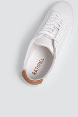 Immaculate Vegan - Ration.L R-Kind Unisex Vegan Leather Trainer | Moon White