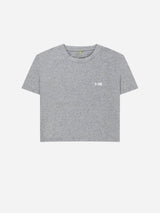 Immaculate Vegan - Reflexone B-Relaxed Crop Organic T-Shirt | Grey Athletic Grey / 8