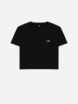 Immaculate Vegan - Reflexone B-Relaxed Crop T-shirt Black Black / 16