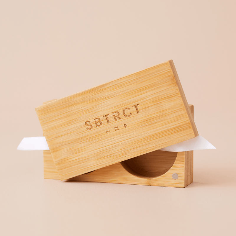 SBTRCT Skincare Bamboo Holder (for Discovery Sets)
