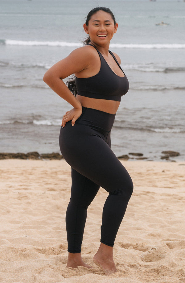SEPTEMBER Hustle 7/8 Leggings Black