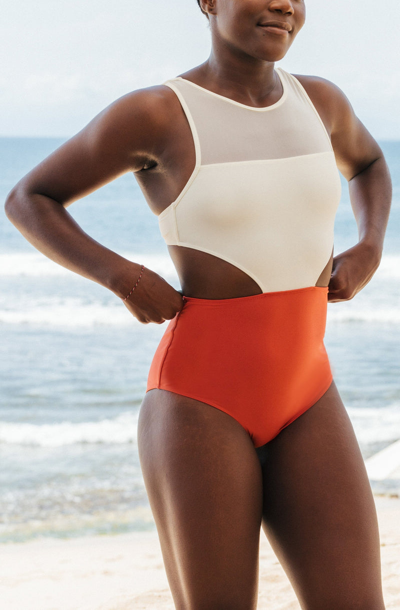 Alder apparel Surf's Up One-Piece Swimsuit - Women's