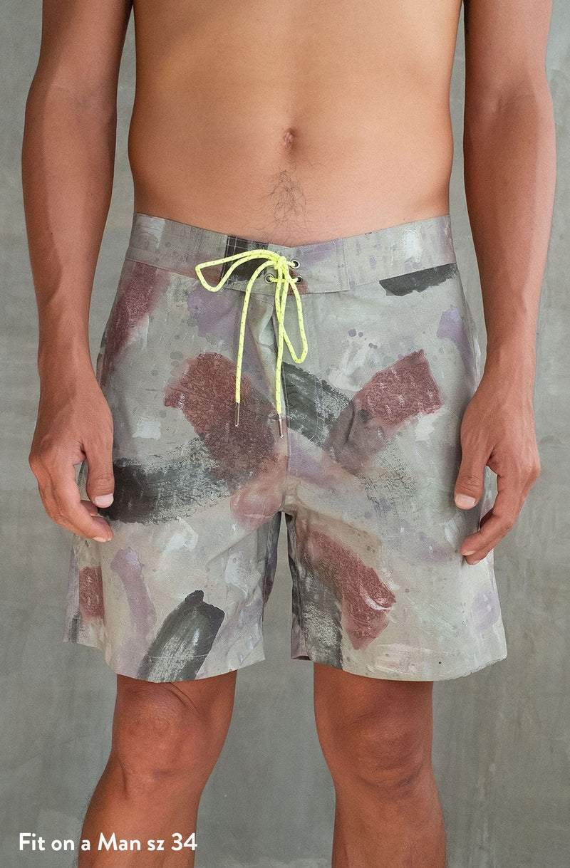 SEPTEMBER Unisex Greenough Sea Foam Camo Boardshorts