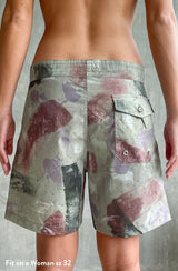 Immaculate Vegan - SEPTEMBER Unisex Greenough Sea Foam Camo Boardshorts