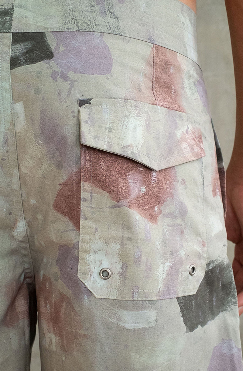 SEPTEMBER Unisex Greenough Sea Foam Camo Boardshorts