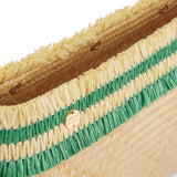 Immaculate Vegan - Stelar Sita Raffia Clutch Bag