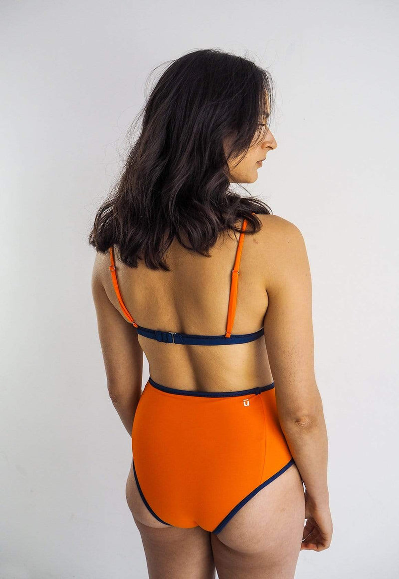 Sūndar Swim The Mississippi ECONYL® Reversible Bikini Top | Multiple Colours
