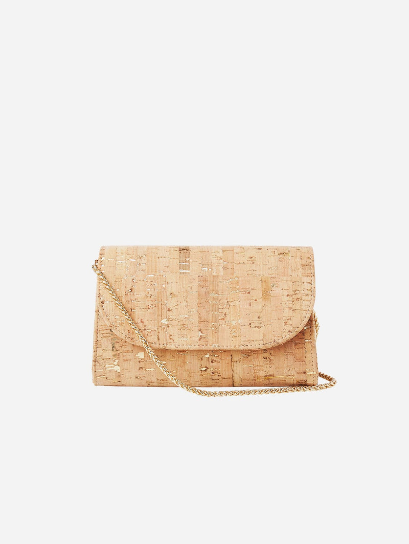 Blake Cork Clutch with Strap - BENT & BREE, Hold Nature