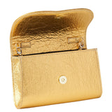 Svala Didi Clutch Mini - Metallic Gold Piñatex®