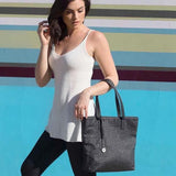 Immaculate Vegan - Svala Simma Tote Bag | Black Piñatex®