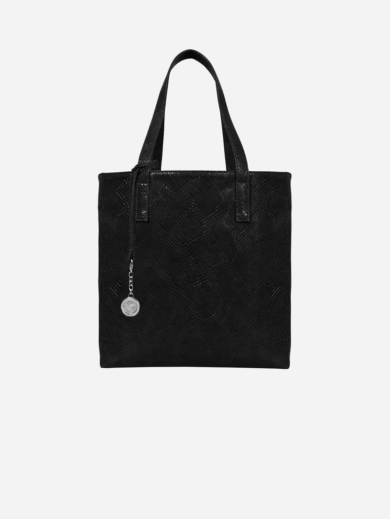 Svala Simma Vegan Leather Tote Bag | Black