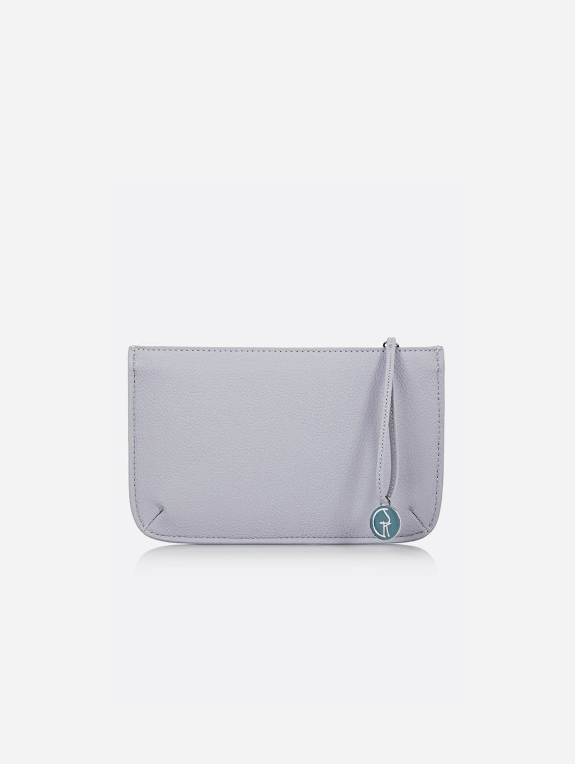 The Morphbag by GSK Vegan Leather Multi-Function Clutch In Grey