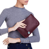 Immaculate Vegan - The Morphbag by GSK Vegan Leather Multi-Function Clutch In Red