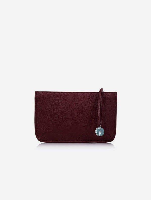 The Morphbag by GSK Vegan Leather Multi-Function Clutch In Red